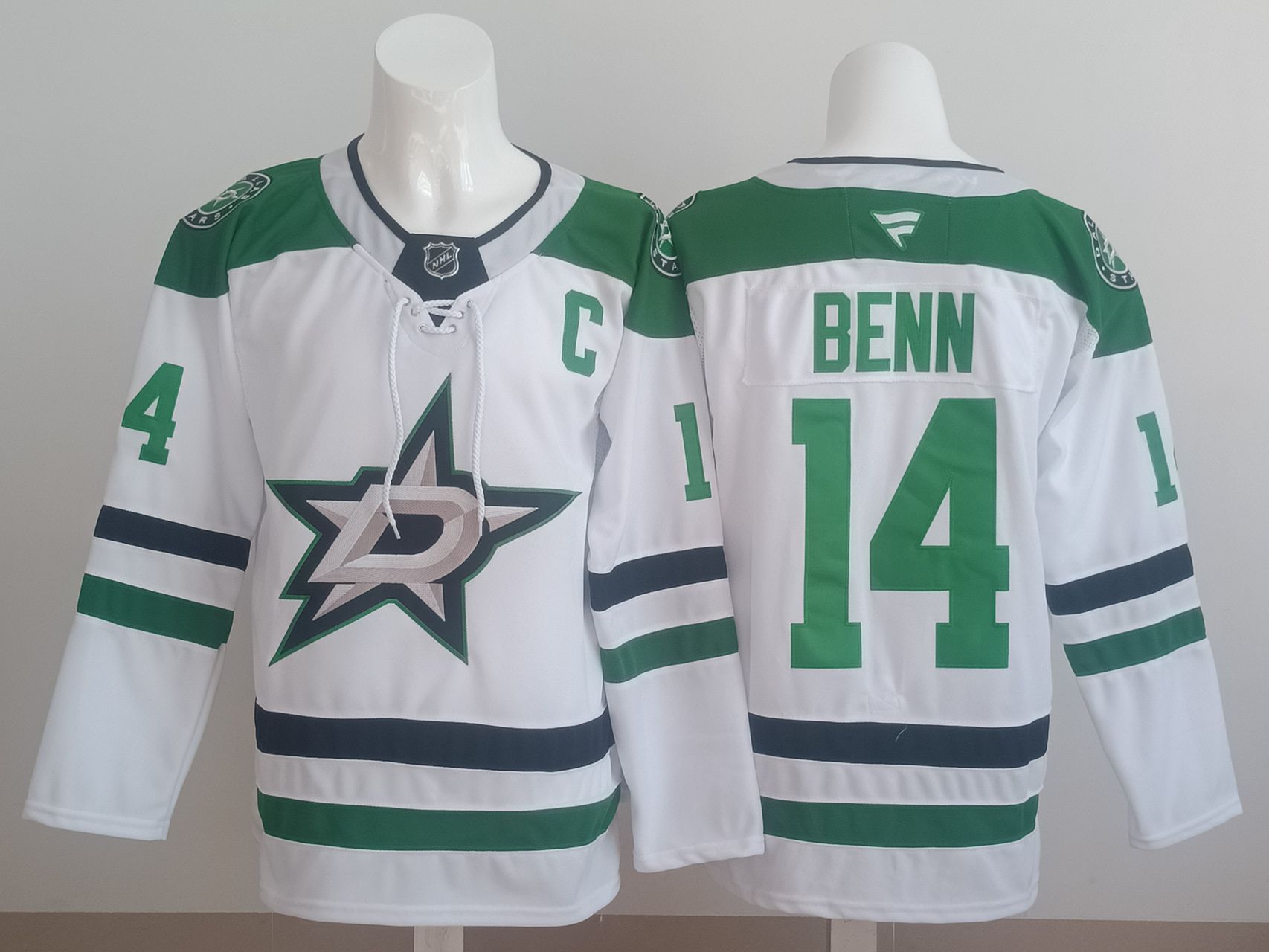 Men 2025 Dallas Stars #14 Benn White NHL Jersey style 01